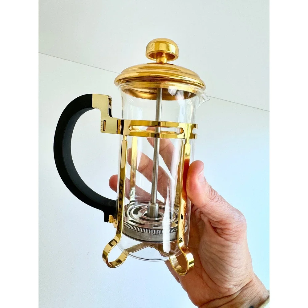 Hario TH-2 Gold French Press Coffee Maker 2 Cup Made in Japan‎ Glass
